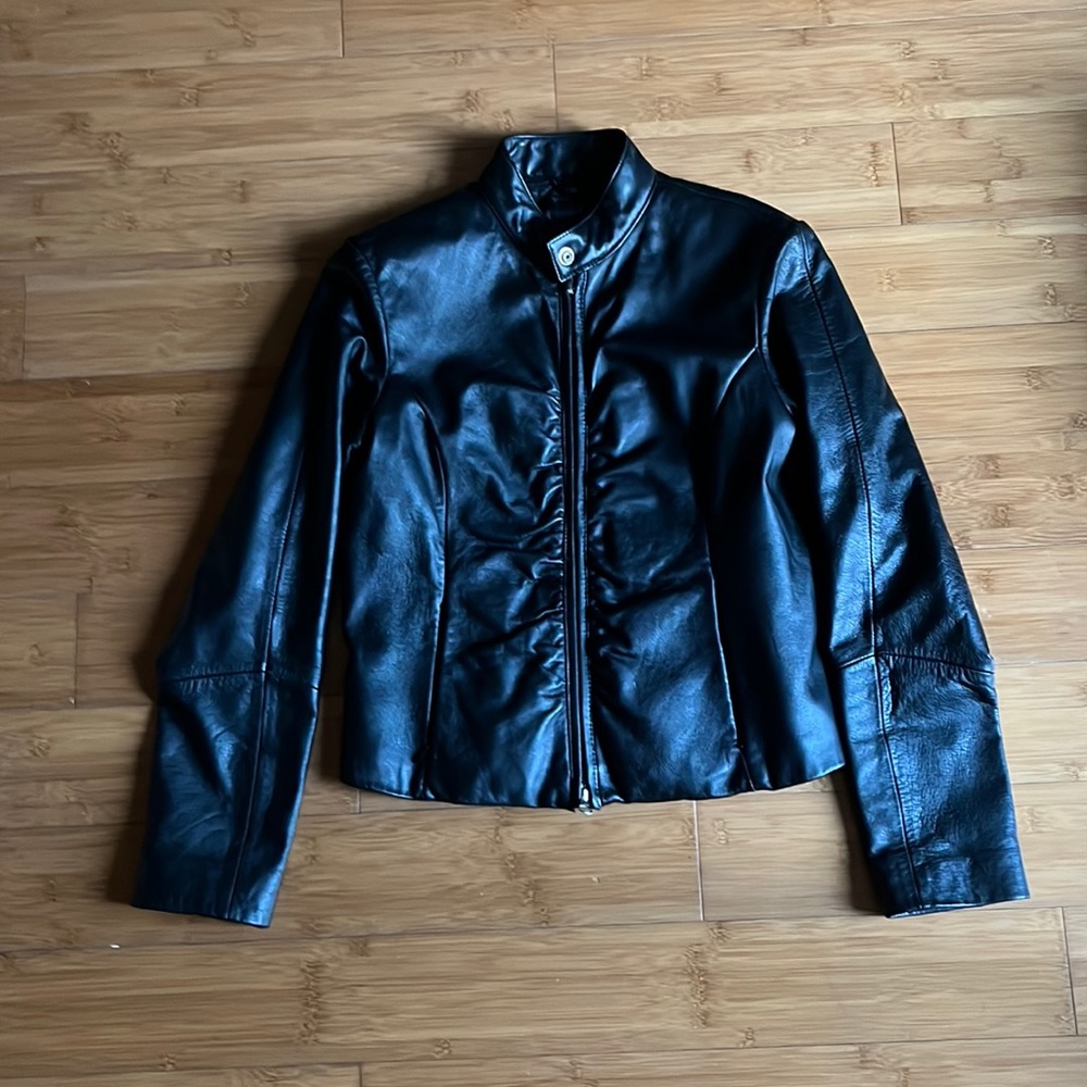 Wilsons Leather Black Jacket